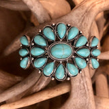 Turquoise Squash Cuff Bracelet